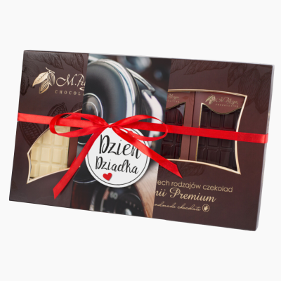 Zestaw nr 3 na Dzień Dziadka - czekolady z linii Premium Chocolate